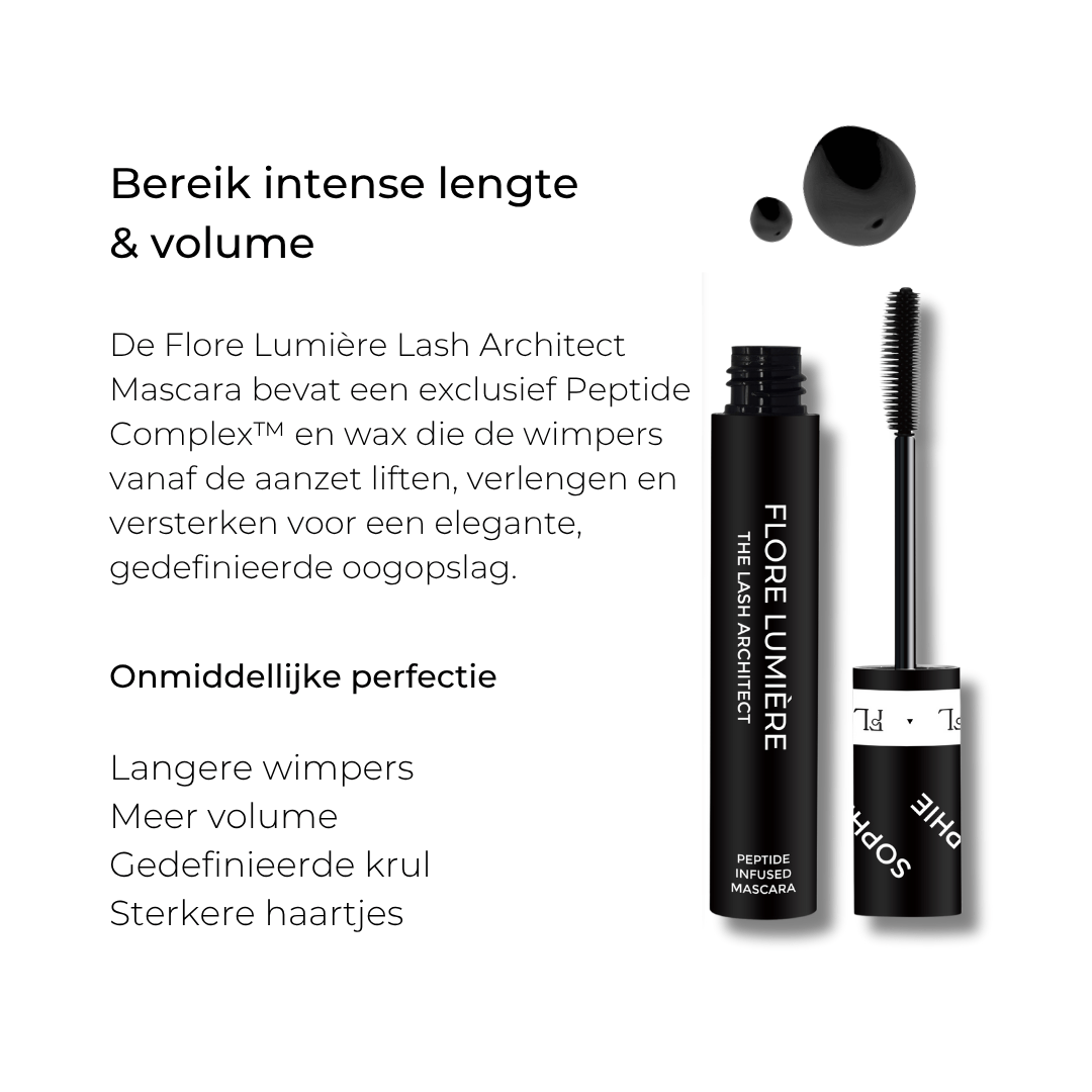 Onderbouwde resultaten – The Lash Architect versterkt wimpers en bevordert lengte en verzorging