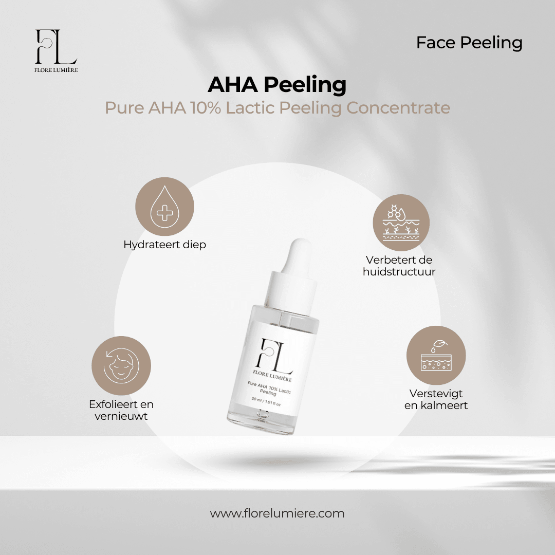 Pure AHA 10% Lactic Peeling Concentrate - Flore Lumière